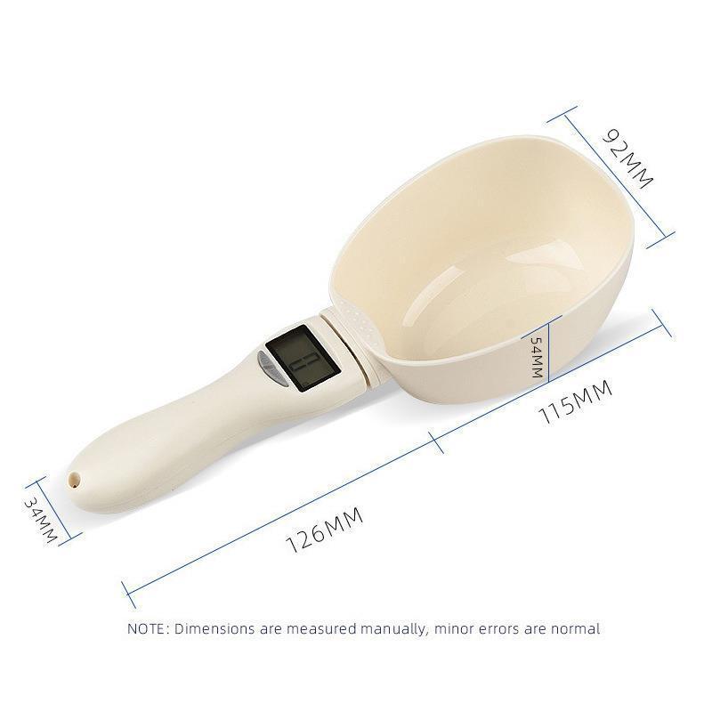 Cat food dog food weighing spoon